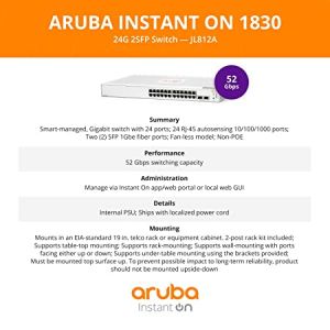 Thiết bị chuyển mạch Aruba instant on 1830 (JL812A)