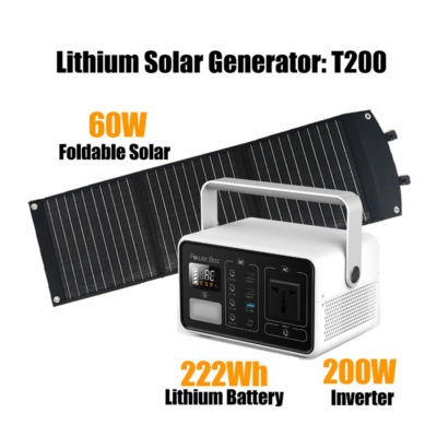 Tấm Năng Lượng Mặt Trời Di Động T200 – Solar Panel 200W