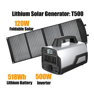 Tấm Năng Lượng Mặt Trời Di Động T500 – Solar Panel 1000W