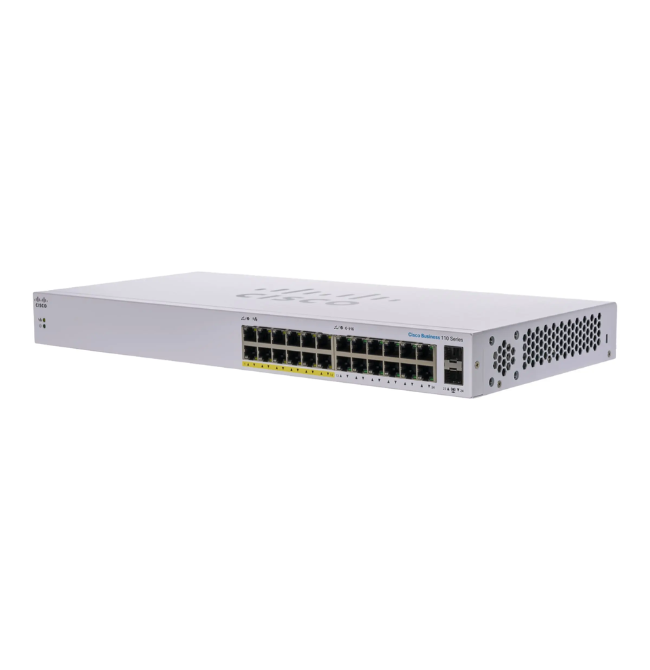 Thiết bị chuyển mạch Cisco CBS110-24PP-EU