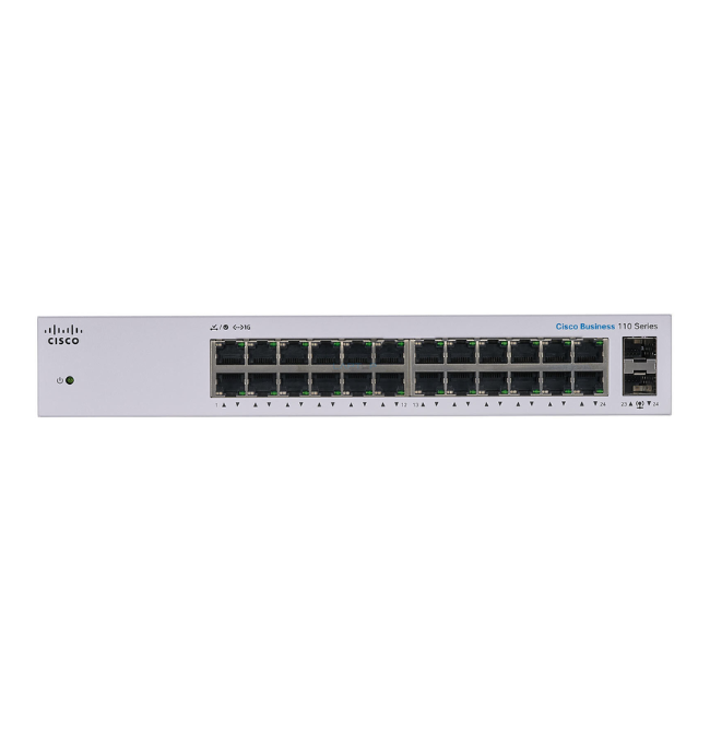 Thiết bị chuyển mạch Cisco CBS110-24T-EU