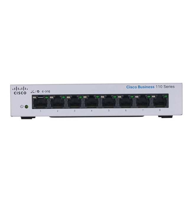 Thiết bị chuyển mạch Cisco CBS110-8PP-D-EU