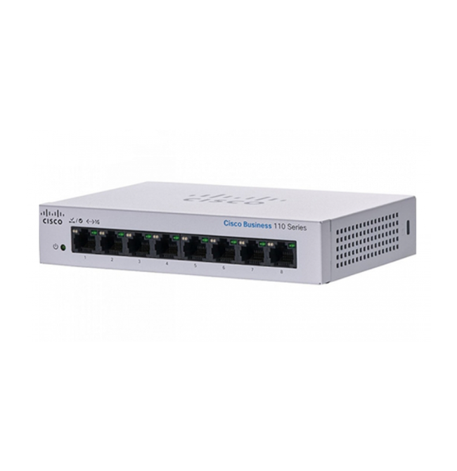 Thiết bị chuyển mạch Cisco CBS110-8T-D-EU