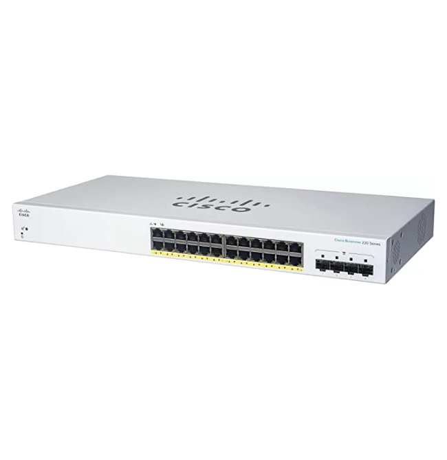 Thiết bị chuyển mạch Cisco CBS220-24P-4G