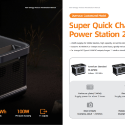 Trạm điện di động, cập điện AC & DC – Super Fast PISEN PowerWild 2000W (TS-OPS10)