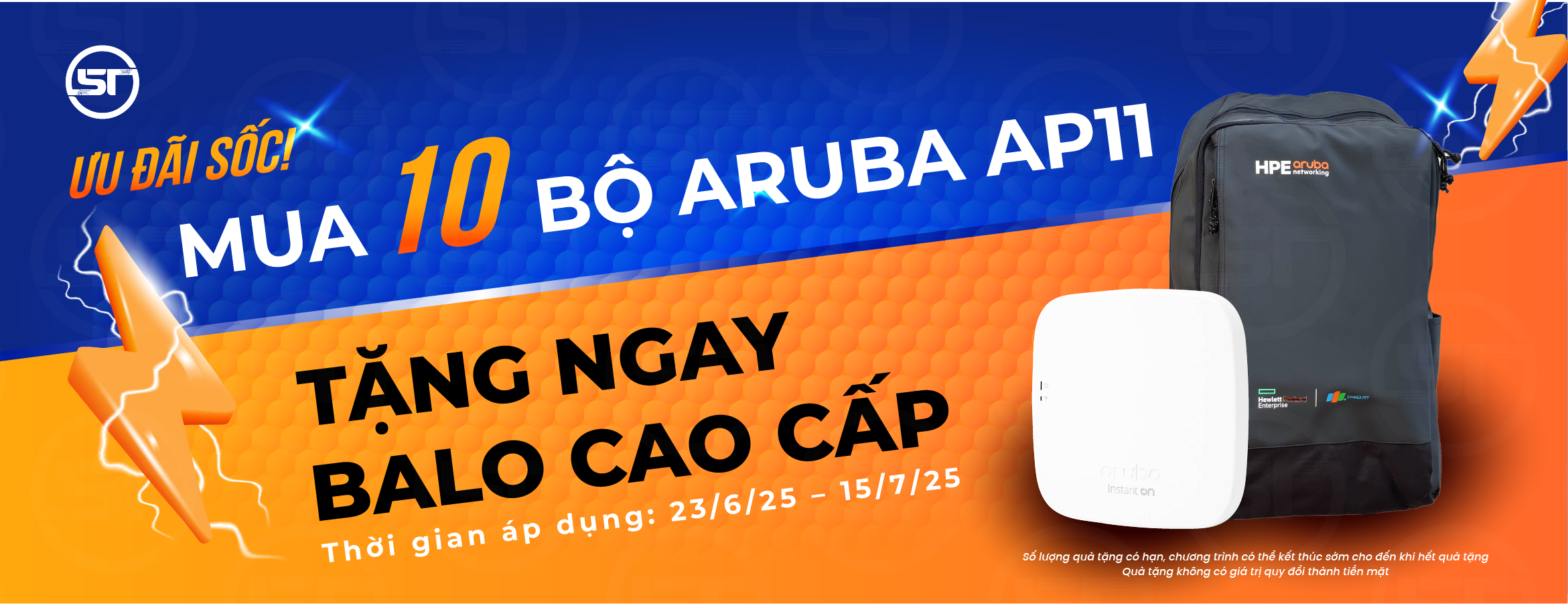 Khuyến mãi Aruba AP11