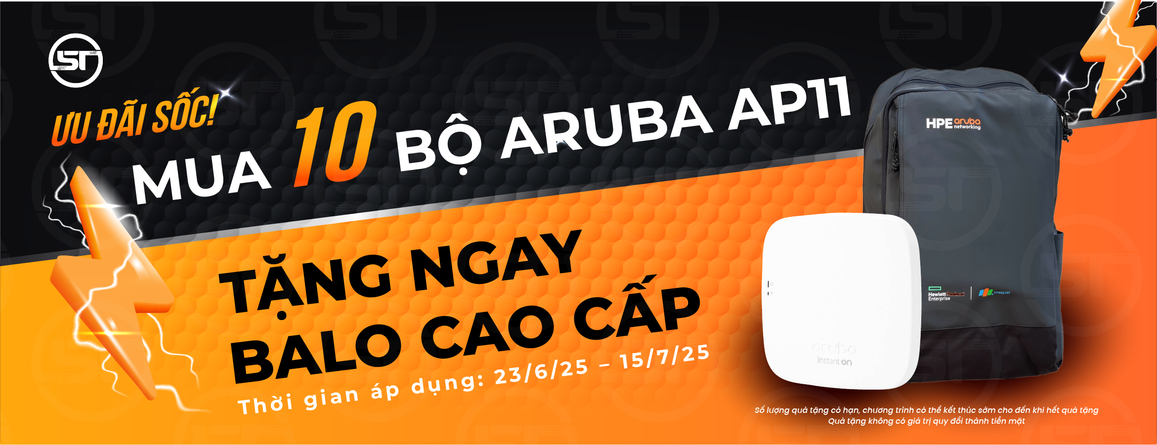 Khuyến mãi Aruba AP11